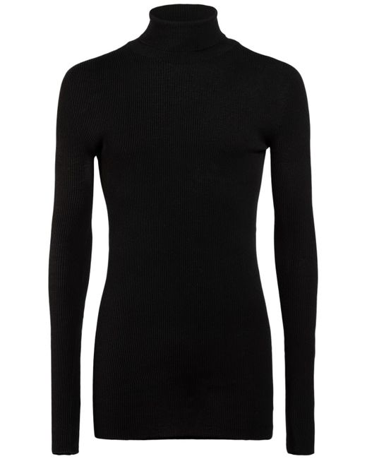 Balenciaga Seamless Fitted Cotton Sweater