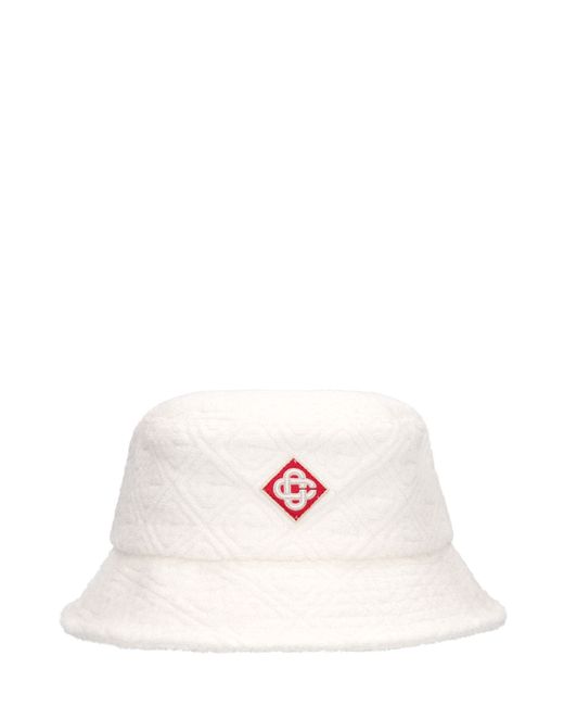 Casablanca Monogram Terry Towel Bucket Hat