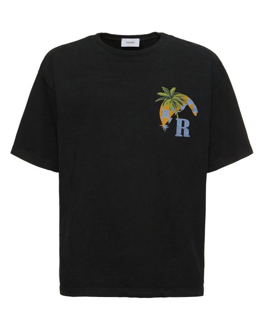 Rhude Moonlight Tropics Printed T-shirt