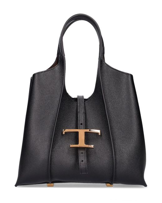 Tod's Mini T Leather Tote Bag