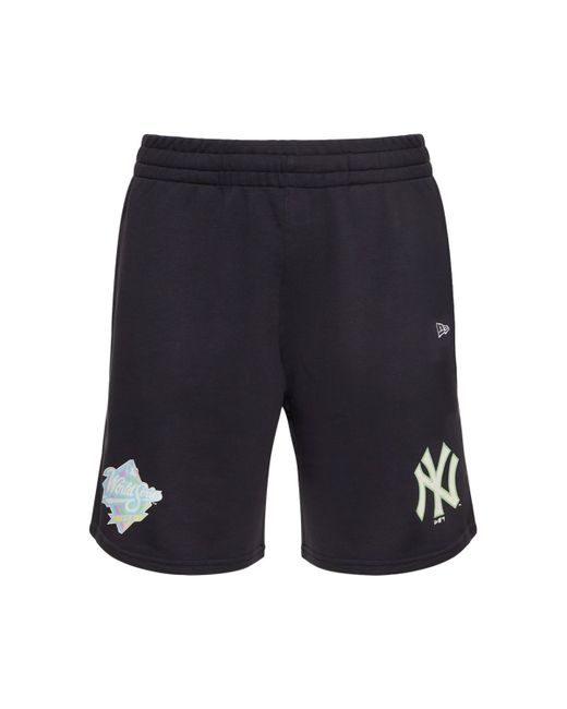 New Era N.y. Yankees Cotton Blend Shorts
