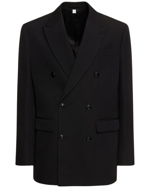 Burberry Newman Double Breasted Wool Blazer