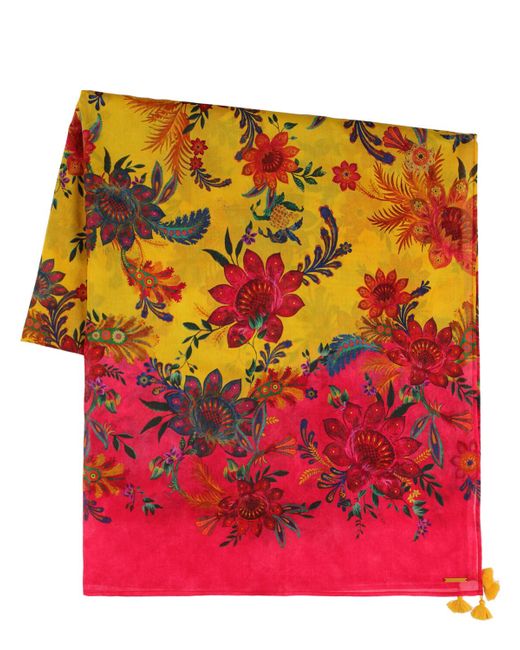 Zimmermann Floral Print Cotton Sarong