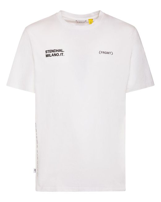Moncler Genius Moncler X Frgmt Cotton Jersey T-shirt