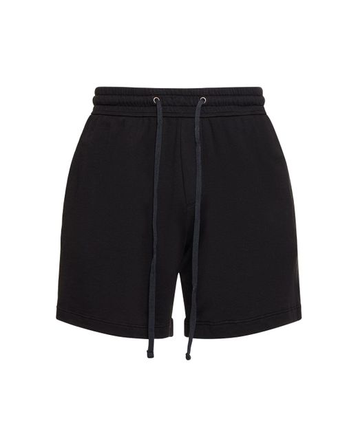 James Perse Vintage Cotton French Terry Sweat Shorts