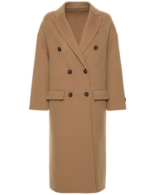 Brunello Cucinelli Wool Cashmere Long Coat