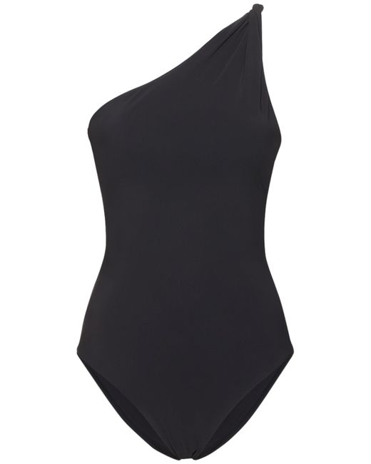 Totême Twist-strap One-shoulder Swimsuit