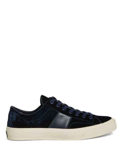 Tom Ford Leather Low Top Sneakers