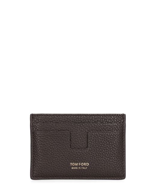 Tom Ford Soft Grain Leather Card Holder