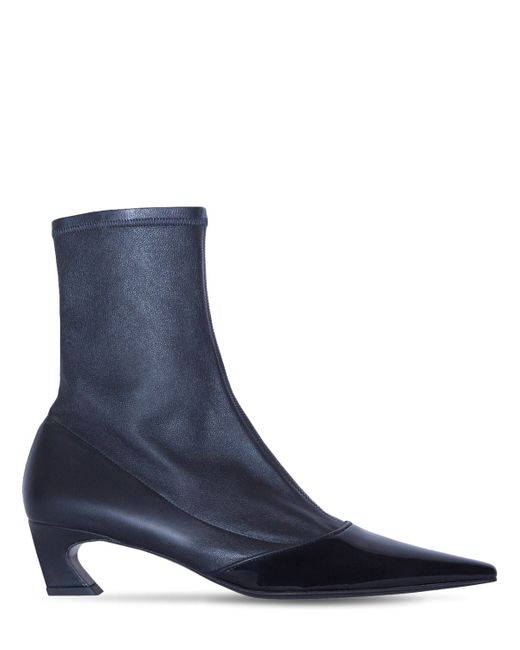 Acne Studios 45mm Leather Ankle Boots