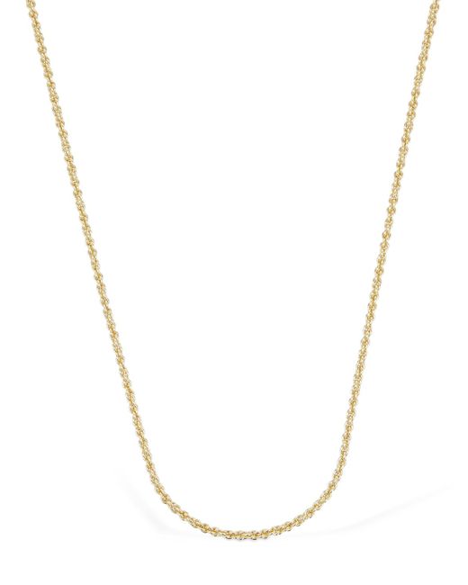 Federica Tosi Lace Grace Long Mini Chain Necklace