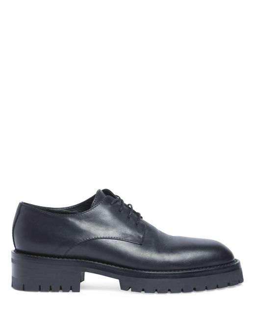 Ann Demeulemeester Jodie Leather Derby Lace-up Shoes