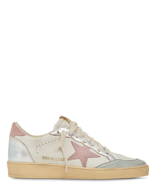 Golden Goose 20mm Ball Star Leather Sneakers