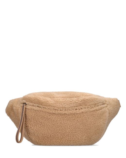 Brunello Cucinelli Wool Cashmere Pouch Belt Bag