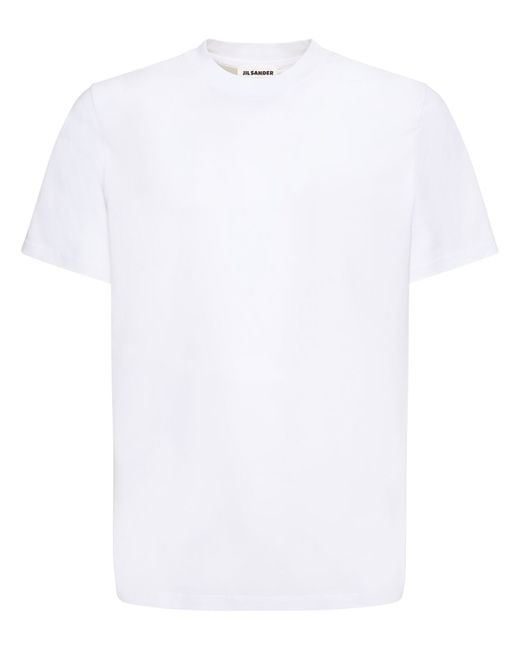 Jil Sander Cotton Jersey T-shirt