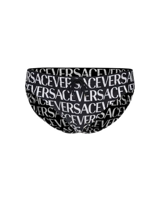 Versace Monogram Printed Swim Briefs