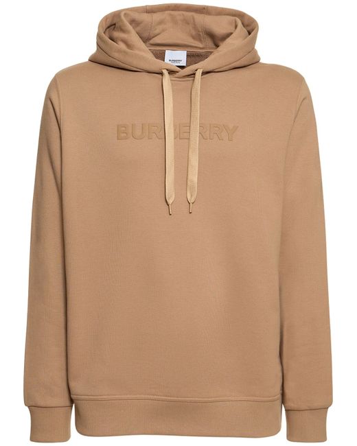 Burberry Ansdell Logo Cotton Jersey Hoodie