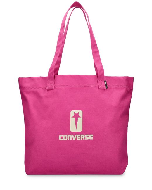 Drkshdw X Converse Converse Logo Tote Bag