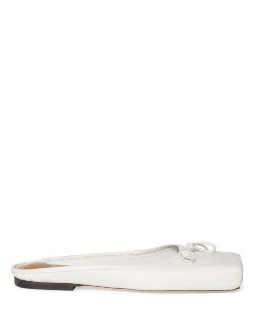 Jacquemus 5mm Flat Leather Mules