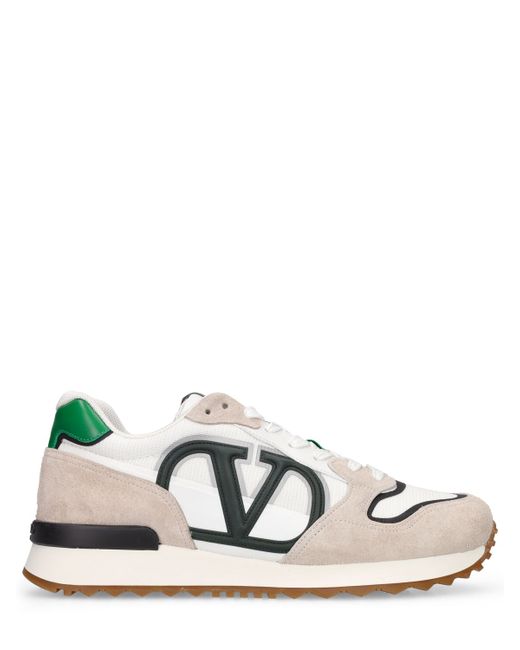 Valentino Garavani Logo Leather Low Top Sneakers