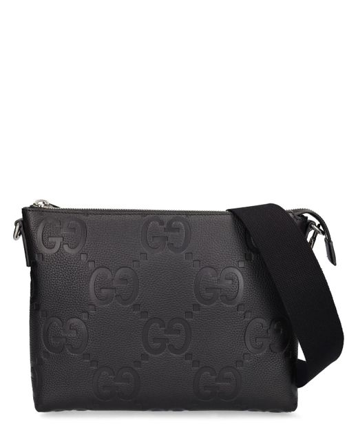Gucci Gg Leather Crossbody Bag