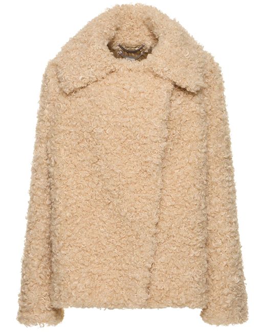 Stella McCartney Faux Fur Single Breasted Jacket