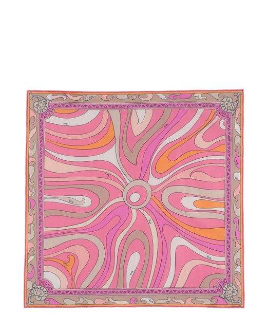 Pucci Printed Cotton Scarf