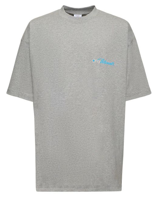 Vetements Only Printed Cotton T-shirt