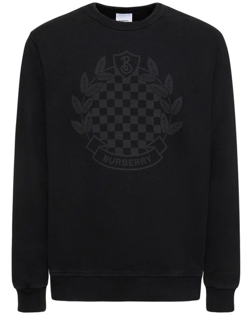 Burberry Surbiton Checkerboard Printed Sweatshirt