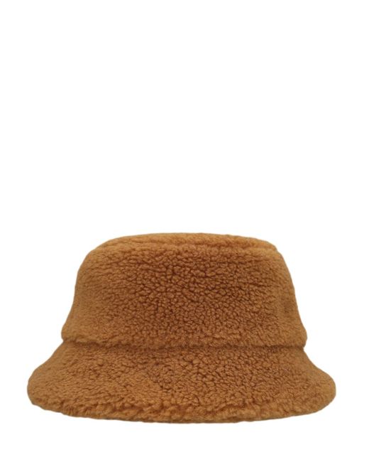 Stand Studio Wera Faux Shearling Bucket Hat