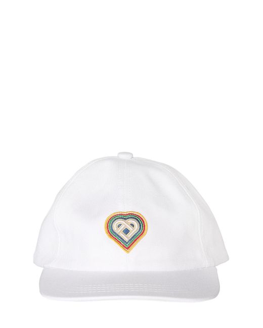 Casablanca Heart Embroidered Baseball Cap