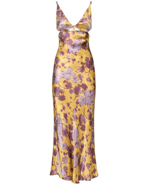 Bec + Bridge Indi Floral Printed Viscose Maxi Dress