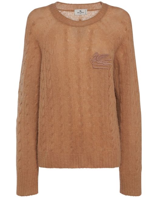 Etro Cashmere Cable Knit Sweater