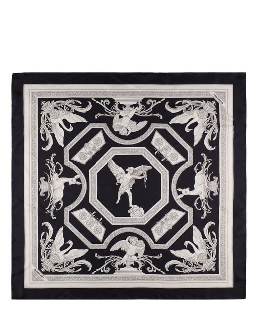 Burberry Printed Silk Square Scarf