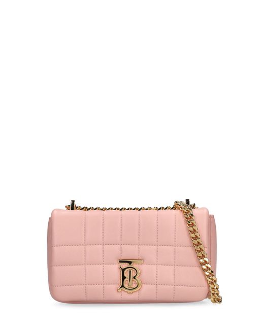 Burberry Mini Lola Quilted Leather Shoulder Bag