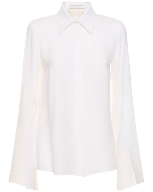 Michael Kors Collection Silk Georgette Shirt