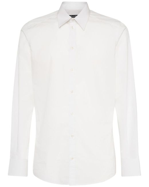 Dolce & Gabbana Cotton Poplin Shirt