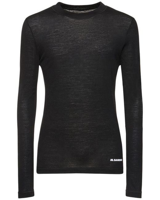 Jil Sander Lightweight Long Sleeves T-shirt