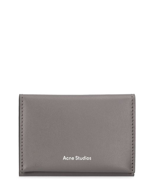 Acne Studios Flap Leather Card Holder
