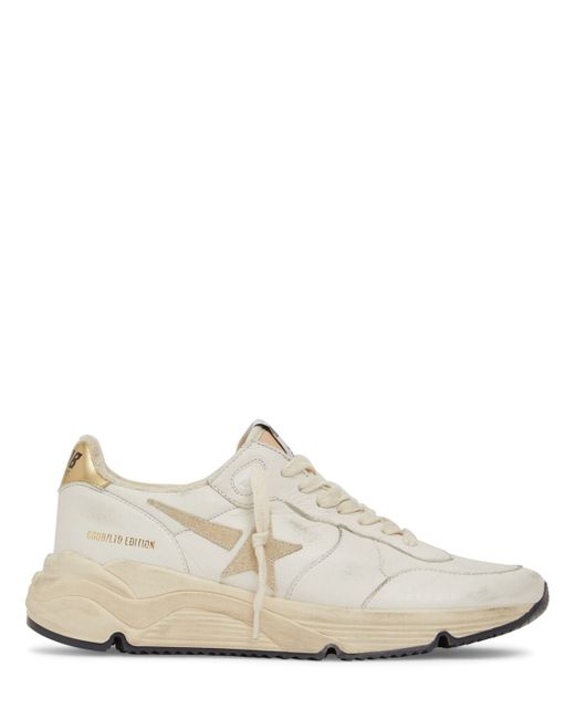 Golden Goose 30mm Running Leather Sneakers
