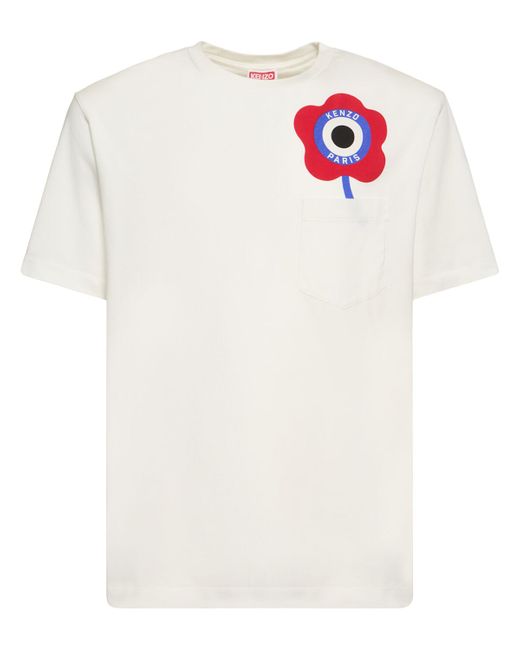 KENZO Paris Target Print Cotton Jersey T-shirt