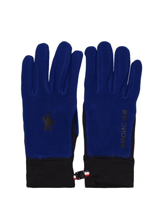 Moncler Grenoble Stretch Tech Fleece Gloves