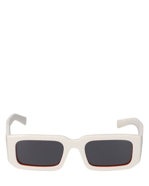 Prada Catwalk Squared Acetate Sunglasses