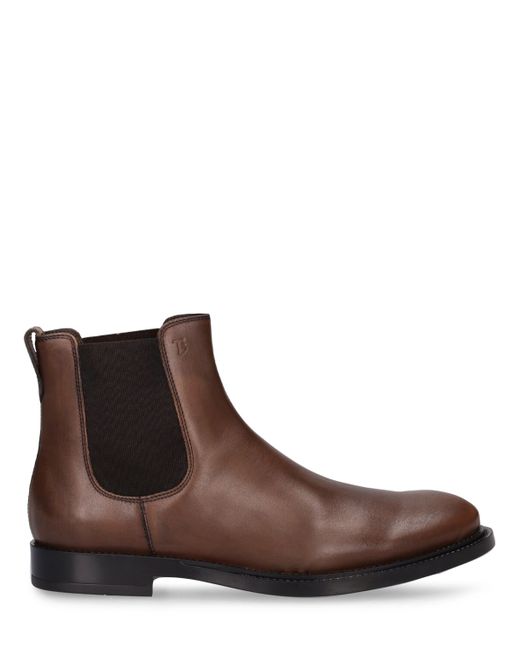 Tod's Leather Chelsea Boots