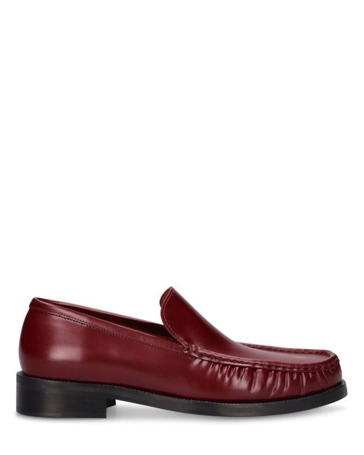 Acne Studios Boafer Sport Leather Loafers