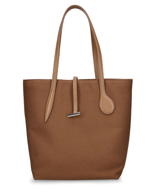 Little Liffner Midi Sprout Leather Tote Bag