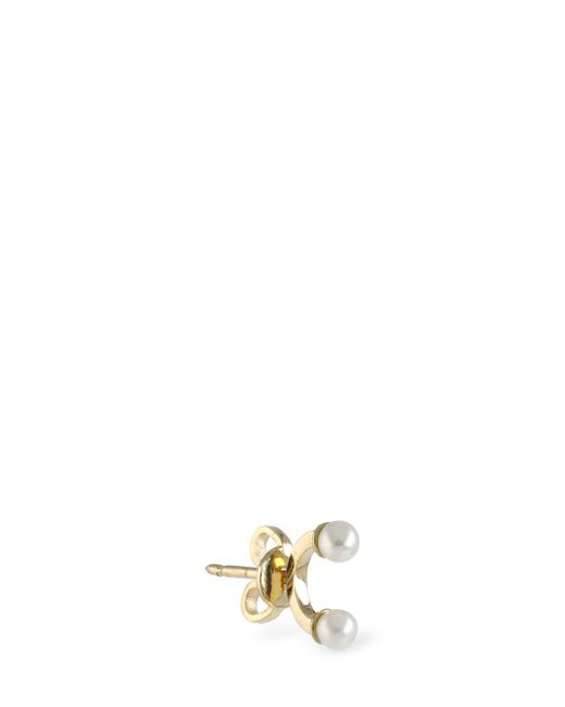 Delfina Delettrez Dots 18kt Gold Mono Earring
