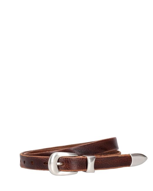 Our Legacy 2cm Leather Belt