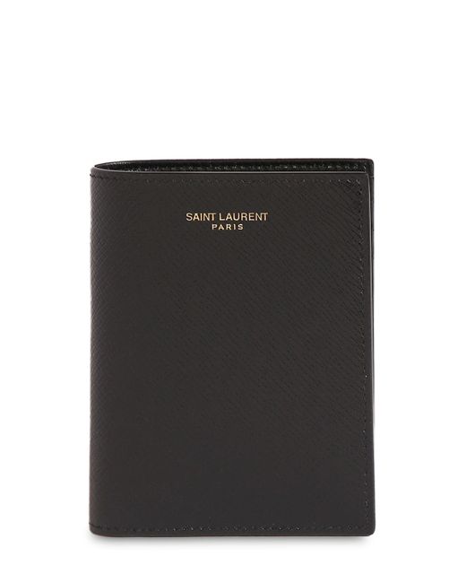 Saint Laurent Leather Card Wallet