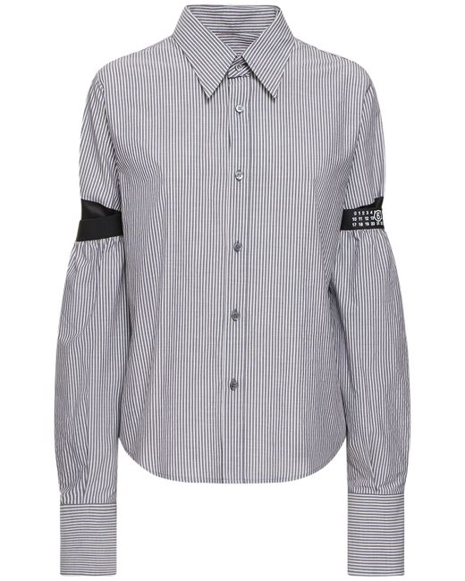 Mm6 Maison Margiela Cotton Long-sleeved Shirt
